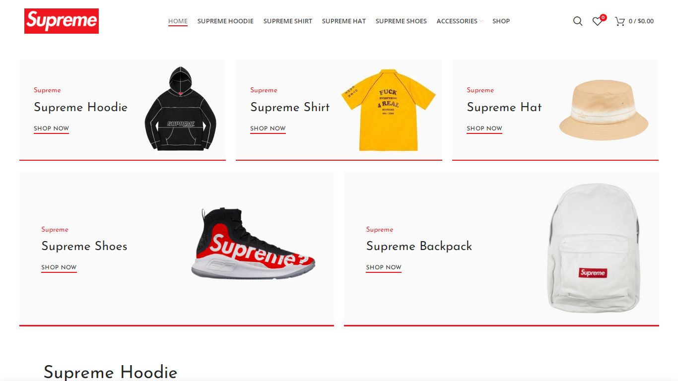 Supreme Official Brand EST In 1994 NYC