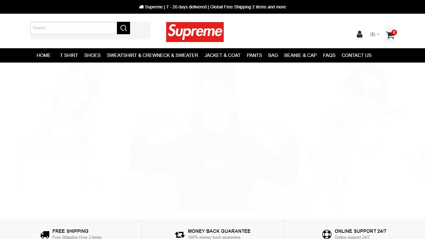 Supreme Clothing - Official Supreme Outlet Store