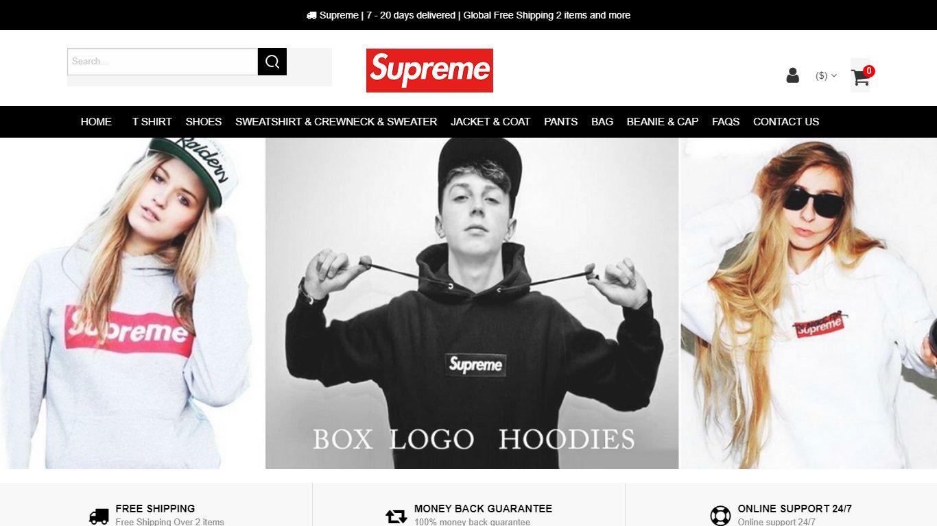 Supreme Clothing - Official Supreme Clothing Outlet Store